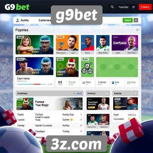 navegação intuitiva no site g9bet atrai jogadores